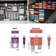 thumbnail image 2 of Kit de fusibles automotrices de 140 piezas - Surtido de fusibles automáticos de cuchilla estándar y mini fusible para automóvil para vehículos recreativos marinos, campistas, barcos y camiones (5 A, 7, 2 of 6