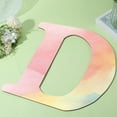 thumbnail image 3 of 14.8 x 15.3 Inch Wooden Letter D Wood Letter Cut Outs Blank MDF Large Alphabet Unfinished Paintable White Piece Board Sign, 3 of 7