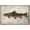 NATURAL, variant on wall26 Framed Canvas Print Wall Art Trout Fish on Granite Background Marine Life Animals Digital Art Realism Nautical Scenic Colorful Ultra for Living Room, Bedroom, Office - 16"x24" White