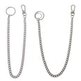 thumbnail image 2 of Hip Hop Rock Pants Chain DIY Motorcycle Jean Gothic Rock Metal Long Key Chain, 2 of 5