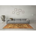 thumbnail image 3 of Ahgly Company Indoor Square Oriental Brown Modern Area Rugs, 7' Square, 3 of 4