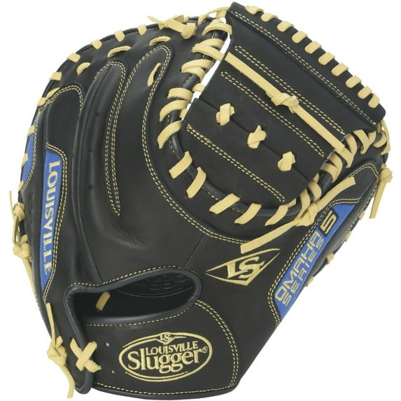 Louisville Slugger 33.5" Omaha Series Baseball Catchers Mitt, Right Hand Throw