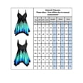 thumbnail image 2 of Traje de baño tankini elástico de nailon con estampado de talla grande para mujer, 2 of 4
