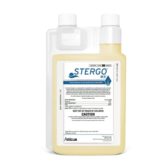 Stergo MX Mefenoxam Fungicide (32 Ounce) - Fungus Control for Lawns, Ornamentals, Greenhouse and Nursery by Atticus