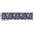 thumbnail image 3 of Ambesonne Garden Fabric by the Yard Upholstery, Bohemian Chill Floral Art, 3 Yards, Dark Lavender Marigold, 3 of 5