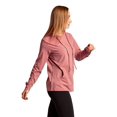 thumbnail image 4 of Sofra Women's Thin Cotton Pullover Hoodie Sweater L, Mauve Rose, 4 of 4