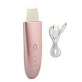 thumbnail image 2 of Espátula para depurador de piel, ultrasonido, microcorriente, limpieza profunda, aclara las arrugas, depurador eléctrico de espinillas, rosa, 2 of 14
