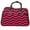 Raspberry, variant on 21 in. ZigZag Carry-On Shoulder Tote Duffel Bag- Pink Lemonade