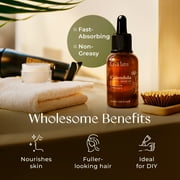 Gya Lab Organic Calendula Oil Organic for Skin - Natural Calendula Carrier Oil for Face - Pure Organic Calendula Oils for Hair, Body Lotions, Soaps & Moisturizer (30ml)