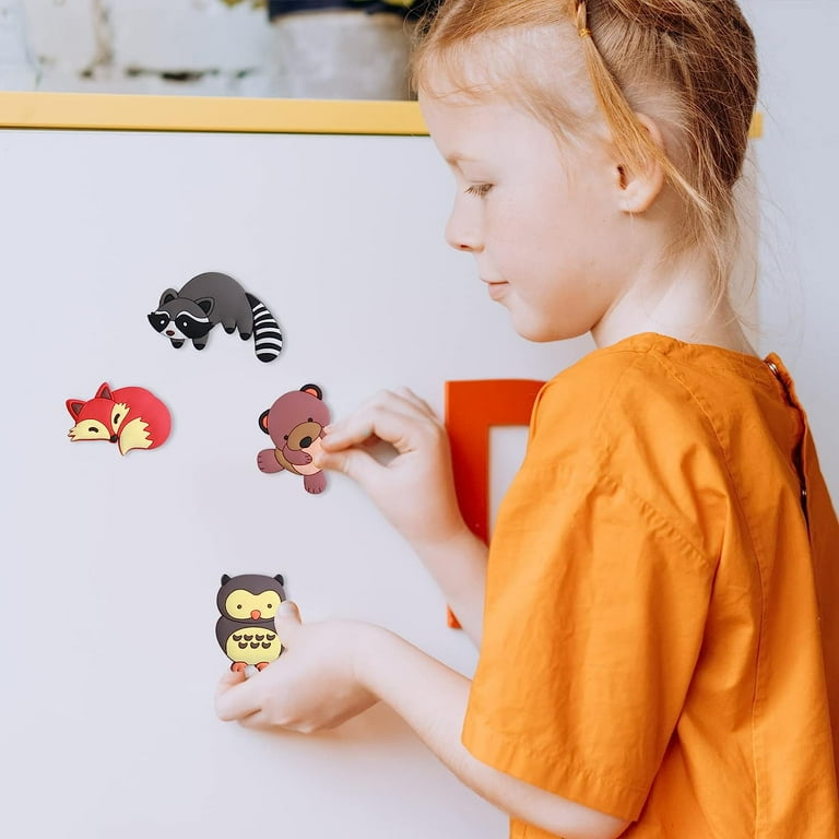 Animal fridge store magnets for babies