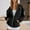 as the picture shows, variant on Women's Casual Oversized Zip Up Hoodie Sweatshirt Long Sleeve Drawstring Hooded Jacket Everyday Wear Pockets