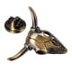thumbnail image 2 of Broche para Hombre, Alfiler, Cabeza de Toro, Accesorios de Joyería, Punk para Sombreros, Abrigo,, 2 of 9