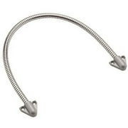 Locknetics DC-PL-12 12" Light Duty Door Cord with Silver Plastic End Caps; Stainless Steel Cable Silver Finish