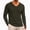 Army Green, variant on Frnrwgo Mens Thermal Base Layer Long Sleeve Shirts Solid Color V-Neck with Thumbholes Fall Winter