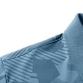thumbnail image 5 of FRSASU Men's Casual Polo Shirts Short Sleeve Golf Quick Dry Print Performance Golf Collared T-Shirt Blue, 5 of 8