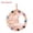 Rose Quartz, variant on Wire Wrap Crystal Moon Star Pendant Natural Stone Quartz Jewelry Reiki Healing-Rose Quartz-1PC (No Chain)