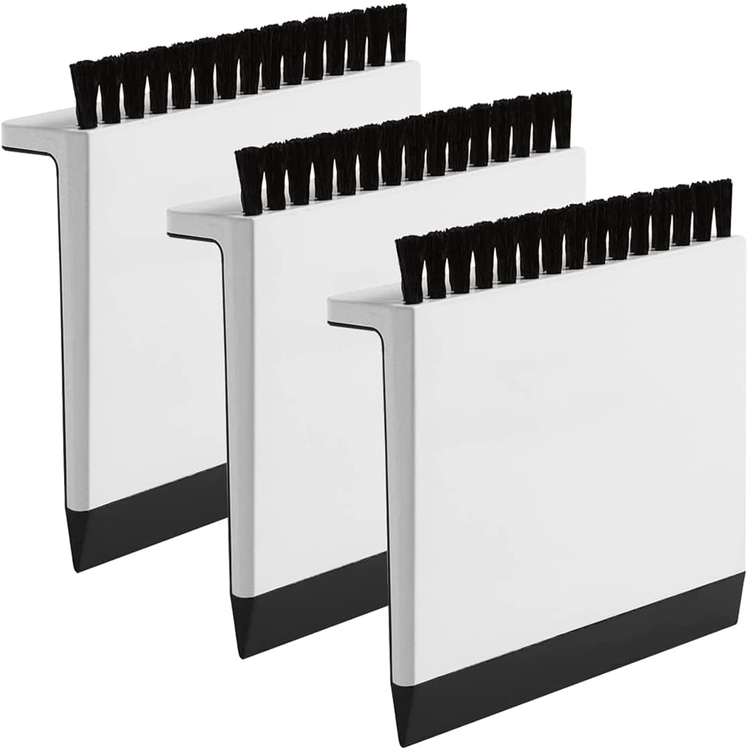 3 Pack Multipurpose Kitchen Sink Squeegee Cleaner and Countertop Brush