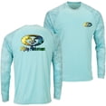 thumbnail image 1 of Flying Fisherman Mahi Skin Performance Long Sleeve T-Shirt - Large - Aqua, 1 of 4