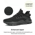 thumbnail image 6 of PPCHVOMEY Mens Athletic Shoes Running Non Slip Lightweight Breathable Sports Shoes for Gym Tennis Work Walking Comfort, 6 of 7