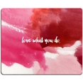 thumbnail image 1 of Mouse Pad, Love What You Do Inspirational Mouse Pad Custom Design Mousepad Game Office Customized Mouse Pad Decorated Mouse Pad for Office Dorm Computer Laptop (Pink Red), 1 of 5