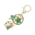thumbnail image 5 of Unique Bargains 1 Pc Handbag Charms Keychains Mushroom House Bag Accessories Green, 5 of 5