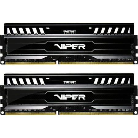 Patriot Dual Channel - Patriot PV38G160C9K Viper 3 Series, Black Mamba, Ddr3 8GB (2 X 4GB) 1600Mhz Dual Channel Kit