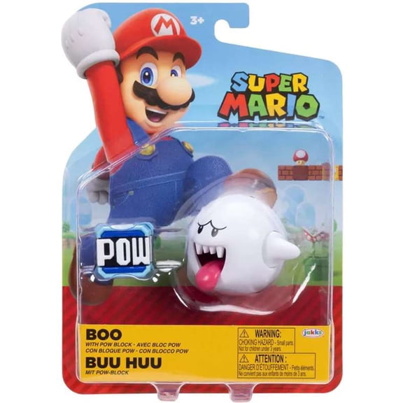 World of Nintendo Wave 48 Boo Action Figure [with POW Block]