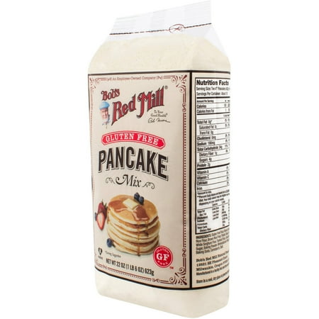 Bob's Red Mill Gluten-Free Pancake Mix, 22 oz, (Pack of 4)
