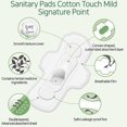 thumbnail image 2 of Mild Herb Applied Ultra Soft Feminine Disposable Panty Liners for Women with Wings 9.5in Long / 10 Count, 2 of 6