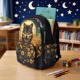 thumbnail image 3 of Yspwyqan Sunflower Wolf Kids Backpack And Lunch Box Set, 17 Inch Large Capacity Backpack, Lunch Bag, Pencil Case, Water Bottle Bag, Back to School Supplies for Ages 8-15 Elementary School, 3 of 7