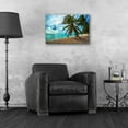 thumbnail image 4 of Epic Art 'Palm Tree Dreams' by Lizzy Davis, Acrylic Glass Wall Art, 24"x16", 4 of 8