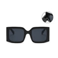 thumbnail image 3 of WEUVEB Gafas De Sol Cuadradas Negras Para Mujer Con Estructura Resistente Ideal Para Uso En Exteriores, 3 of 8