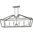 thumbnail image 3 of Quoizel Catalina 6-Light 42" Kitchen Island Light in Matte Black, 3 of 5
