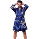 thumbnail image 3 of KapokDressy Mens Satin Robe,Soft Silk Long Sleeve House Kimono Bathrobe Sleepwear Loungewear,Robe or Robe Set, 3 of 5