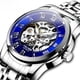 thumbnail image 1 of Reloj de acero de tungsteno resistente al agua para hombre, automático, de negocios, mecánico, sencillo, luminoso y sencillo, 1 of 4