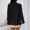 thumbnail image 6 of Yigetop Womens Blazers Dressy Casual Blazers for Women Casual Oversized Open Front Long Sleeve Elegant office Suit Jackets Work Business Blazers 2025 Women's Blazers & Suit Jackets, Black, L, 6 of 9