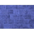 thumbnail image 1 of Ahgly Company Indoor Rectangle Patchwork Blue Transitional Area Rugs, 8' x 10', 1 of 4