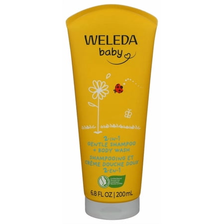 (Pack Of 5) Weleda Body Wash & Shampoo Calendula 6.8 Fl Oz