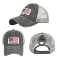 thumbnail image 2 of Sun Hats for Women Unisex High Bun Ponytail Mesh Cap Quick Drying Sports Hat Green One Size, 2 of 4