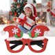 thumbnail image 3 of Montura de gafas de Navidad para niños, montura de gafas de Navidad, adorables, respetuosas con la piel, ligeras, creativas y divertidas, novedad, 3 of 4