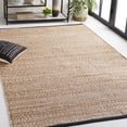 thumbnail image 2 of SAFAVIEH Natural Fiber Ethan Abstract Area Rug, Natural/Black, 4' x 6', 2 of 8