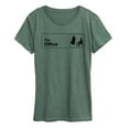thumbnail image 2 of The Office - Office Notebook Scribbles - Women's Short Sleeve Graphic T-Shirt, 2 of 4