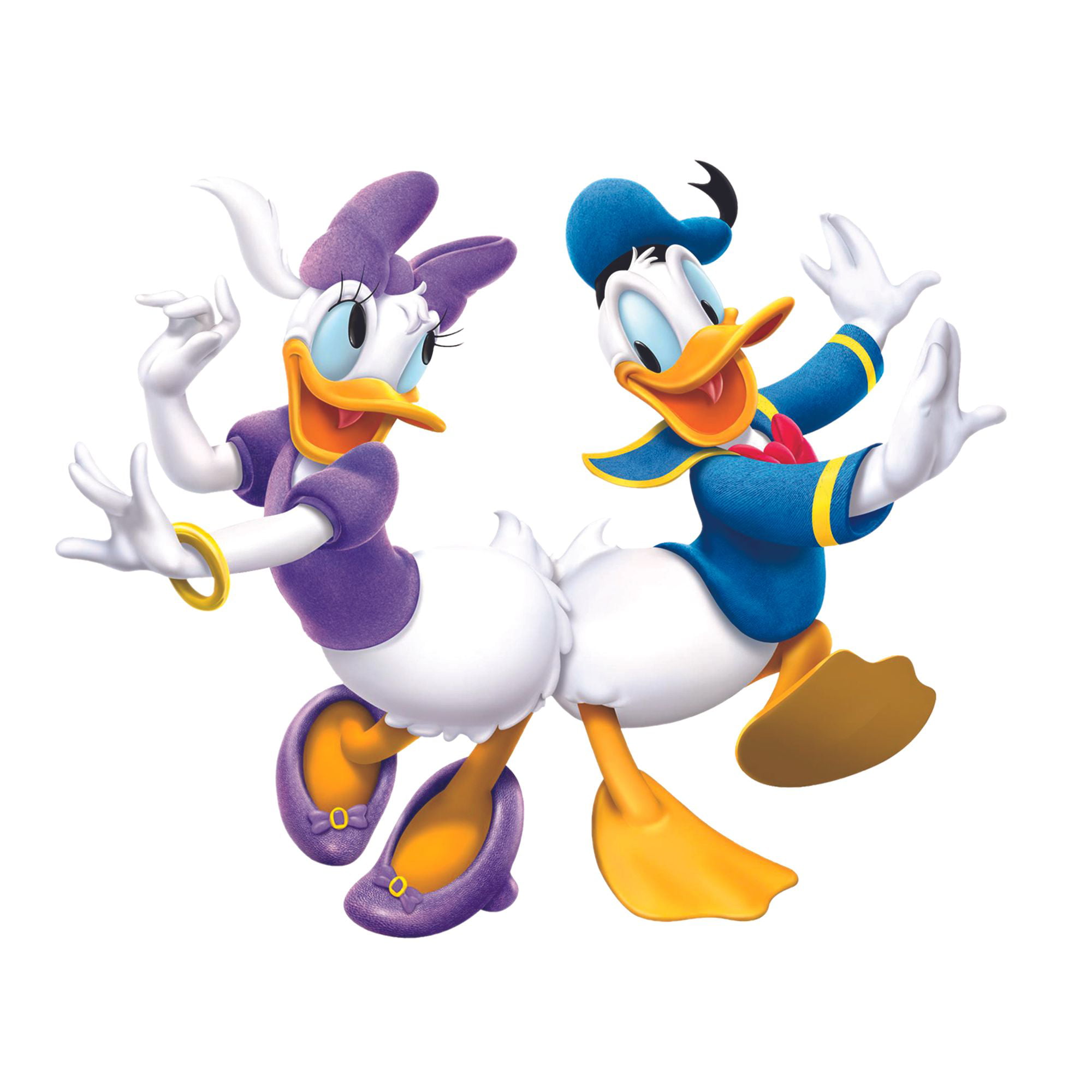 Donald Duck And Daisy Wall Art Decal Sticker Disney Style Home Decor CH83