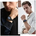 thumbnail image 6 of BXUXOHS Stainless Steel Case + Strap Compatible with Samsung Galaxy Watch 5 Pro 45mm (not watch) Metal Bumper Cover Bracelet Galaxy Watch5 Pro 45mm Band, 6 of 10