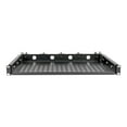 thumbnail image 2 of Tripp Lite 14.2" Cantilevered Steel 1URM Rack Shelf w/ Cable Rings, Black, 2 of 6