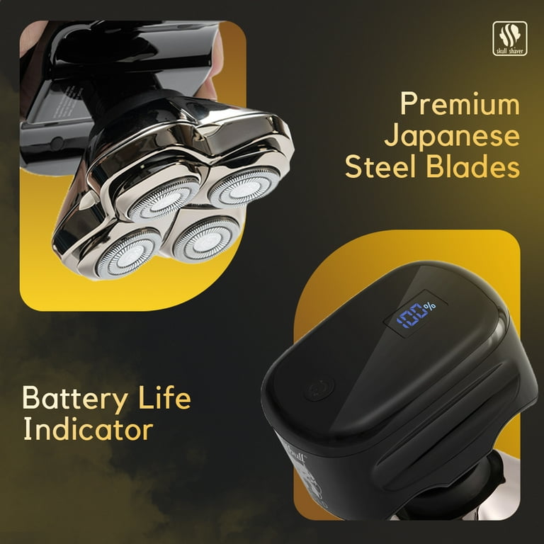 脱毛・除毛 Skull Shaver Pitbull Gold PRO Pitbull Gold PRO Head and Face Shaver | USB charging cable