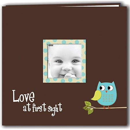- Baby Owl Printed Design Postbound Scrapbook Album 12