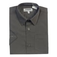 thumbnail image 2 of Gioberti Boy's Short Sleeve Solid Dress Shirt, 2 of 5