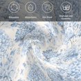 thumbnail image 5 of Blue Floral Cloth Napkins, Garden Petals Flower Botanical Tree Branch Washable and Reusable Dinner Napkins Set of 8, Table Napkin for Kitchen Party Birthday Wedding Hotel Housewarming 20"x20", 5 of 8