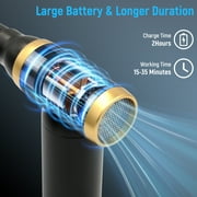 Sentryse Cordless Compressed Air Duster, 200000RPM Rechargeable Air Cleaner, Electric Air Blower to Replace Compressed Air Cans for Computer, Keyboard, Electronics